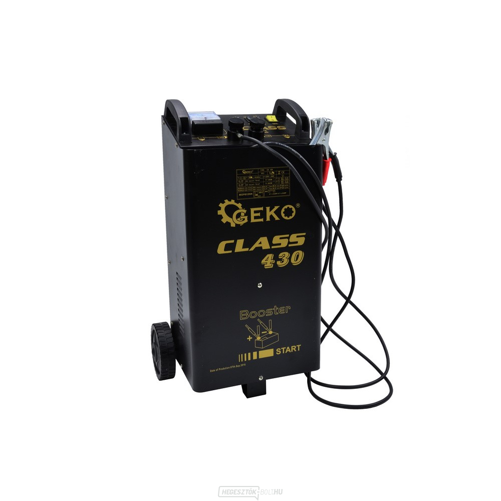 Autóakkumulátor töltő - indító táp, 12V és 24V - 430-as osztály
