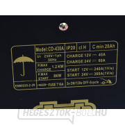 Autóakkumulátor töltő - indító táp, 12V és 24V - 430-as osztály Autóakkumulátor töltő - indító táp, 12V és 24V - 430-as osztály náhled