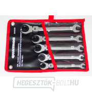 Csavarkulcsok racsnival, 10 - 17 mm, 5 db - QUATROS QS50200 gallery main image