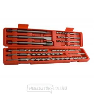 SDS fúrók és vésőkészlet - 12db SDS fúrók és vésőkészlet - 12db gallery main image
