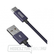 YENKEE YCU 301 BE USB A 2.0/USB C kábel 1m lila gallery main image