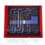 KraftWelle német műhelykocsi szerszámokkal, 6 polccal náhled