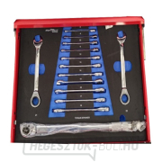 KraftWelle német műhelykocsi szerszámokkal, 6 polccal náhled