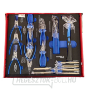 KraftWelle német műhelykocsi szerszámokkal, 6 polccal náhled