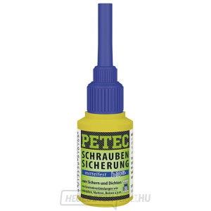 Csavarrögzítő szer - közepes szilárdságú - PETEC Schraubensicherung Mittelfest 10 g Csavarrögzítő szer - közepes szilárdságú - PETEC Schraubensicherung Mittelfest 10 g gallery main image