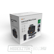 Solight lézeres vízmérték 12 vonal, 360°, zöld lézer náhled