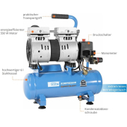 Kompresszor AIRPOWER 105/8/6 SILENT náhled