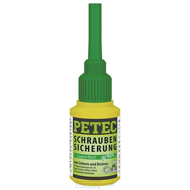 Csavarrögzítő - szuper szilárdság - PETEC Schraubensicherung Superfest 10 g