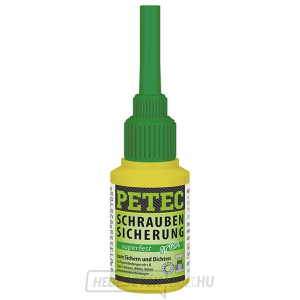 Csavarrögzítő - szuper szilárdság - PETEC Schraubensicherung Superfest 10 g gallery main image