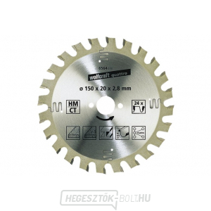 WOLFCRAFT - fűrészlap 210×30mm Z34 - durva vágás WOLFCRAFT - fűrészlap 210×30mm Z34 - durva vágás gallery main image