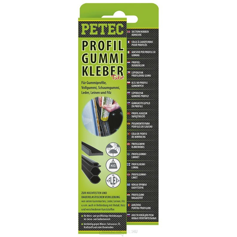 Gumi profilragasztó - PETEC Profilgummikleber