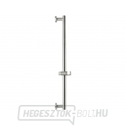 Zuhanyrúd csúszó zuhanytartóval, teljesen fém, 71cm, rozsdamentes acélból készült Zuhanyrúd csúszó zuhanytartóval, teljesen fém, 71cm, rozsdamentes acélból készült gallery main image