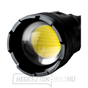 Zseblámpa 8000lm, zoom, USB töltés powerbankkal, 60W COB LED náhled