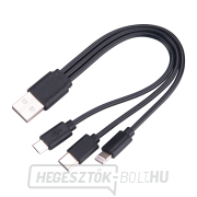 Zseblámpa 8000lm, zoom, USB töltés powerbankkal, 60W COB LED náhled