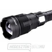 Zseblámpa 8000lm, zoom, USB töltés powerbankkal, 60W COB LED náhled