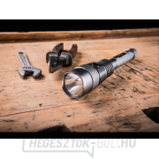 Zseblámpa 8000lm, zoom, USB töltés powerbankkal, 60W COB LED náhled