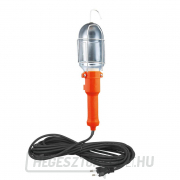 Solight szerelőlámpa, E27, AC 230V, 5m, narancssárga, fémráccsal Előnézet 
