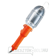 Solight szerelőlámpa, E27, AC 230V, 5m, narancssárga, fémráccsal Solight szerelőlámpa, E27, AC 230V, 5m, narancssárga, fémráccsal gallery main image