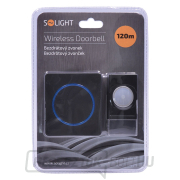 Solight vezeték nélküli ajtócsengő, 120m, fekete Előnézet 