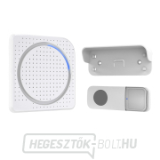 Solight vezeték nélküli ajtócsengő, 200m, fehér, tanulási kóddal Solight vezeték nélküli ajtócsengő, 200m, fehér, tanulási kóddal gallery main image