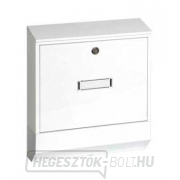 MARS - levélszekrény horganyzott lemez 6301 - fehér MARS - levélszekrény horganyzott lemez 6301 - fehér gallery main image