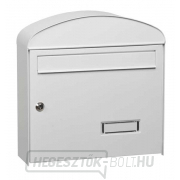 MARS - levélszekrény horganyzott fémlemez kerek 6322 - fehér MARS - levélszekrény horganyzott fémlemez kerek 6322 - fehér gallery main image