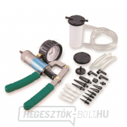 Vákuumszivattyú méréshez, nyomás alá helyezéshez és vákuum előállításához, tartozékokkal - JONNESWAY AI040031 gallery main image