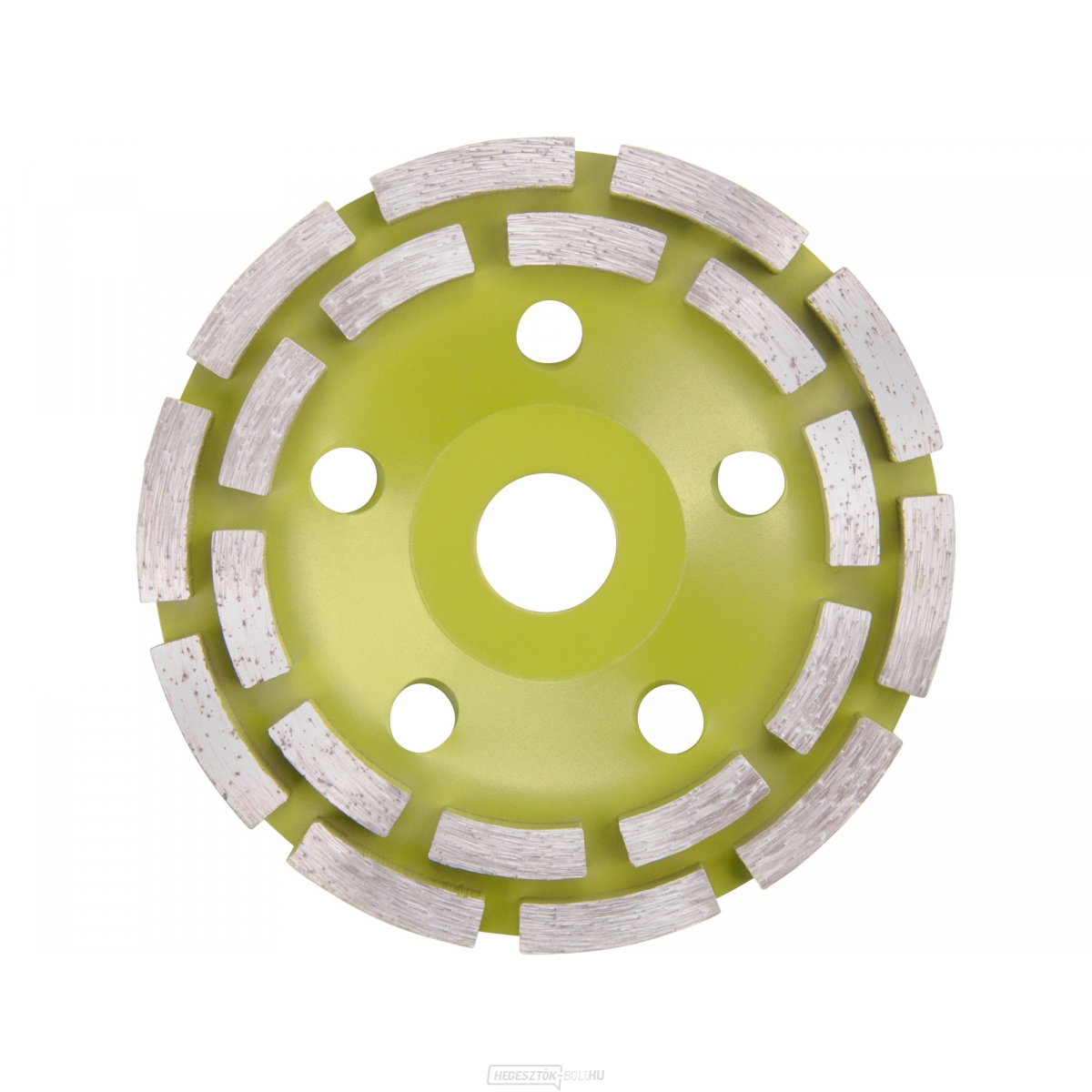 Gyémánt csiszolótárcsa kétsoros, O 125x22,2mm Gyémánt csiszolótárcsa kétsoros, O 125x22,2mm gallery main image