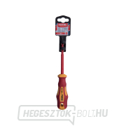 Villanyszerelő csavarhúzó, (-)4x100mm, VDE, CrV Előnézet 