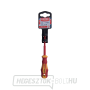 Villanyszerelő csavarhúzó, PH0x75mm, VDE, CrV Előnézet 