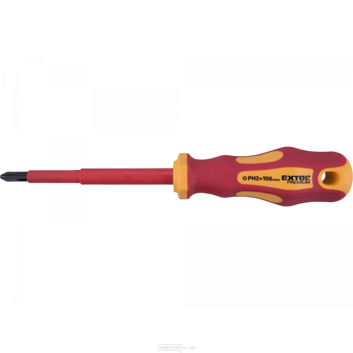 Villanyszerelő csavarhúzó, PH2x100mm, VDE, CrV Villanyszerelő csavarhúzó, PH2x100mm, VDE, CrV gallery main image
