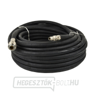 Légnyomás tömlő 10x15 mm, hossza 20 m, nagy átfolyás gyorscsatlakozókkal Légnyomás tömlő 10x15 mm, hossza 20 m, nagy átfolyás gyorscsatlakozókkal gallery main image