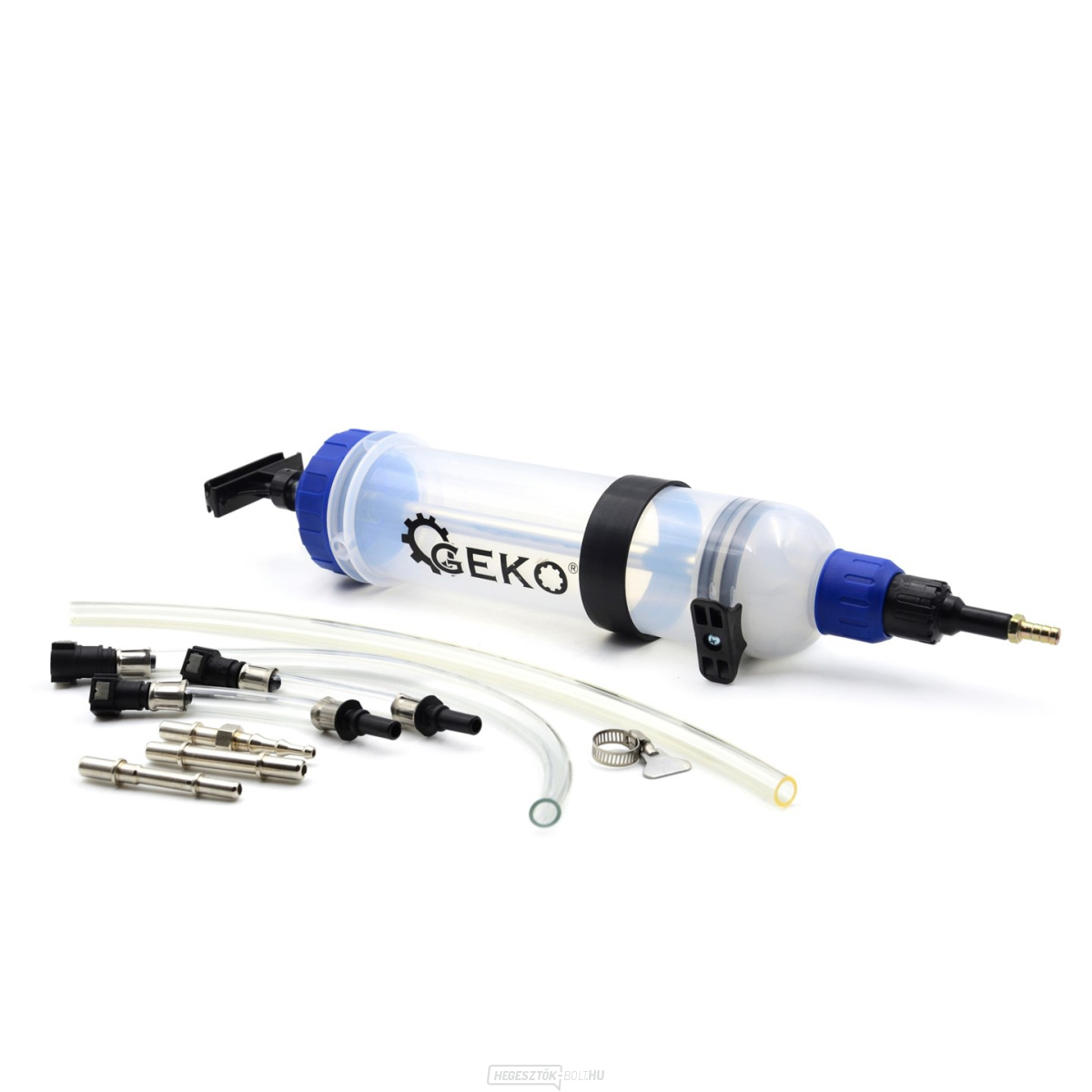 Szívószivattyú olajhoz, benzinhez és gázolajhoz, 1,5 literes, adapterrel