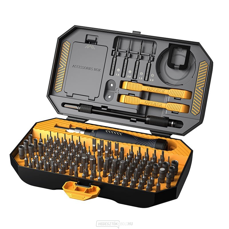 Precíziós csavarhúzó 132 bit és tartozék JM-8183