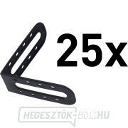 Sarokprofilok távtartókhoz/ távtartó kapcsokhoz 8845010, 25 darabos készlet, műanyagból Sarokprofilok távtartókhoz/ távtartó kapcsokhoz 8845010, 25 darabos készlet, műanyagból gallery main image