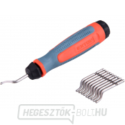 Univerzális sorjázó szerszám, szár 3,2mm +10db tartalék penge, HSS M35 (5% Co) Univerzális sorjázó szerszám, szár 3,2mm +10db tartalék penge, HSS M35 (5% Co) gallery main image