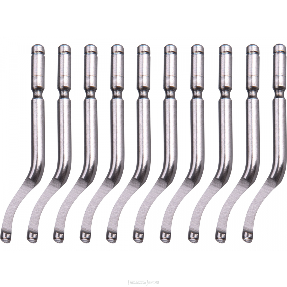 Pótkések 10db a 8803680-as sorjázógéphez, szár 3,2mm +10db pótkés, HSS M35 (5% Co)