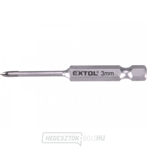 Fúró üveghez és kerámiához, keményfém, O 3mm Fúró üveghez és kerámiához, keményfém, O 3mm gallery main image