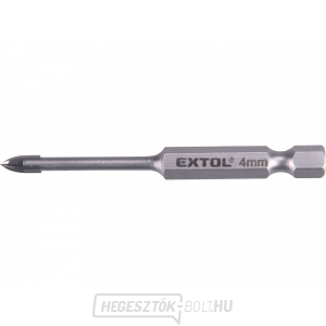 Fúró üveghez és kerámiához, keményfém, O 4mm Fúró üveghez és kerámiához, keményfém, O 4mm gallery main image