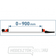 Alumínium vezető/feszítő rúd, 0-900mm tartományban Előnézet 