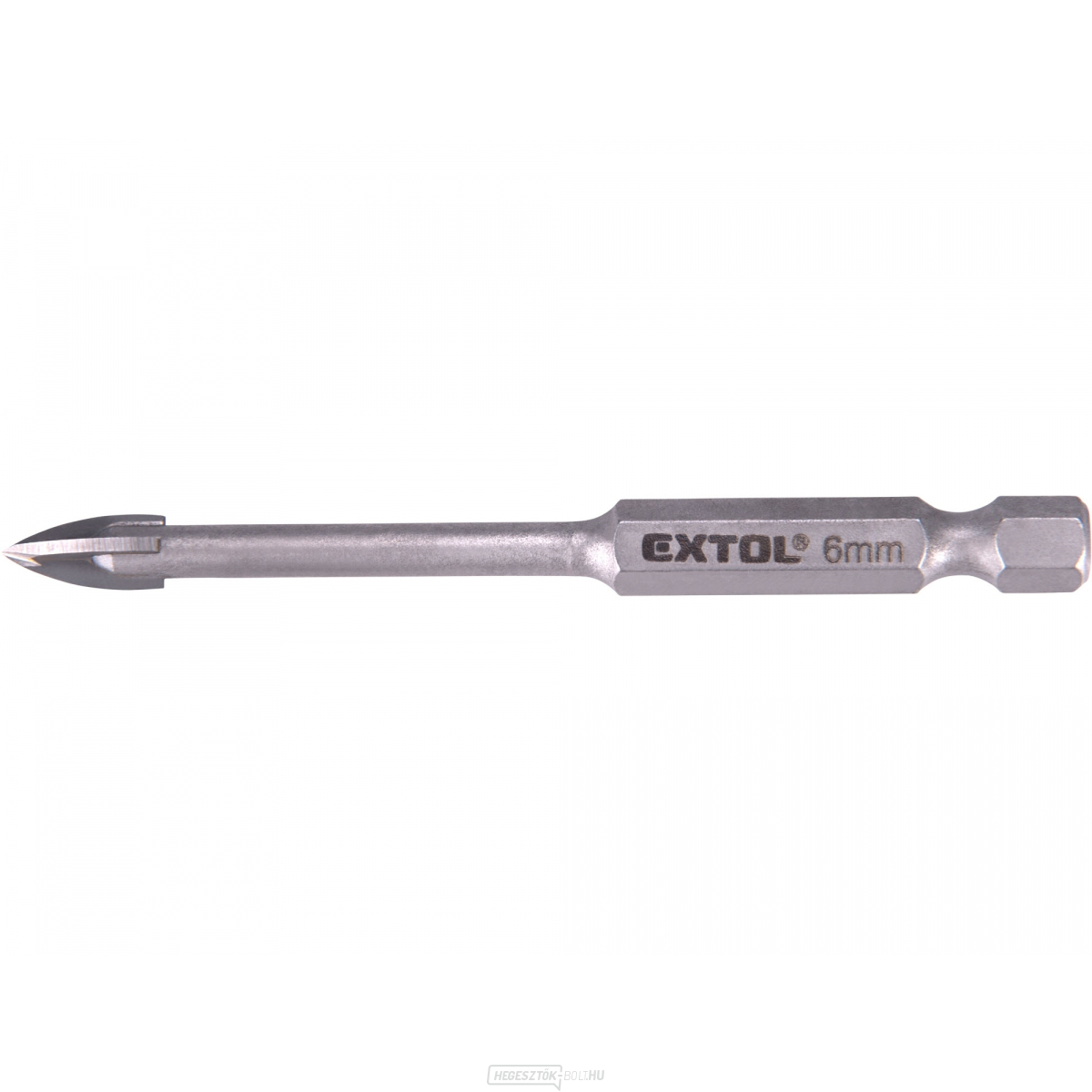 Fúró üveghez és kerámiához, keményfém, O 6mm