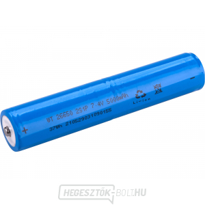 Csere akkumulátor, 7,4V, 5000mAh (2x26650 párhuzamosan)