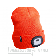 Fejlámpa fejlámpával 4x25lm, USB töltés, fluoreszkáló narancssárga, ECONOMY, univerzális méret Fejlámpa fejlámpával 4x25lm, USB töltés, fluoreszkáló narancssárga, ECONOMY, univerzális méret gallery main image