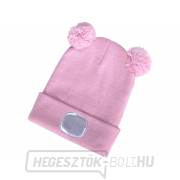 4x25lm-es fejlámpa fejpánttal, USB töltéssel, rózsaszín csillámokkal és pomponokkal, gyermekeknek való 4x25lm-es fejlámpa fejpánttal, USB töltéssel, rózsaszín csillámokkal és pomponokkal, gyermekeknek való náhled