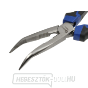 Hosszú, hajlított pofás fogó 200 mm PREMIUM (6/60) Előnézet 