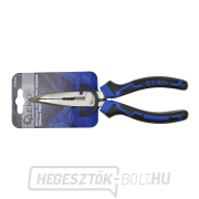 Hosszú, hajlított pofás fogó 200 mm PREMIUM (6/60) Előnézet 