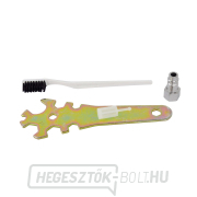 HVLP szórópisztoly 1,4 mm + adapter (20 db) Előnézet 