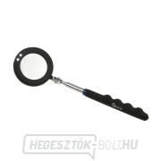 Ellenőrző tükör teleszkópos 280-870 mm, kerek, LED világítással Ellenőrző tükör teleszkópos 280-870 mm, kerek, LED világítással gallery main image