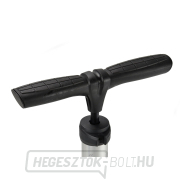 Álló pumpa nyomásmérővel 38x550mm alumínium. GEKO PROFESSIONAL (10) Előnézet 