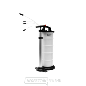9 literes vákuumos olajszívó, kézi, 4 tömlővel 9 literes vákuumos olajszívó, kézi, 4 tömlővel gallery main image